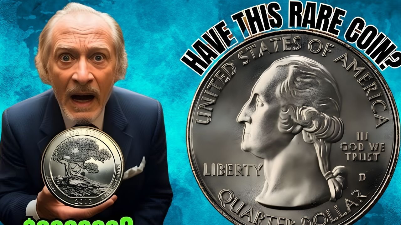 8 State Quarter Coins