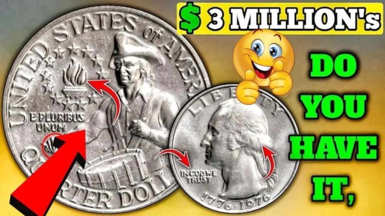 The Rare 1976 Bicentennial Quarter Worth UP To $3 Million