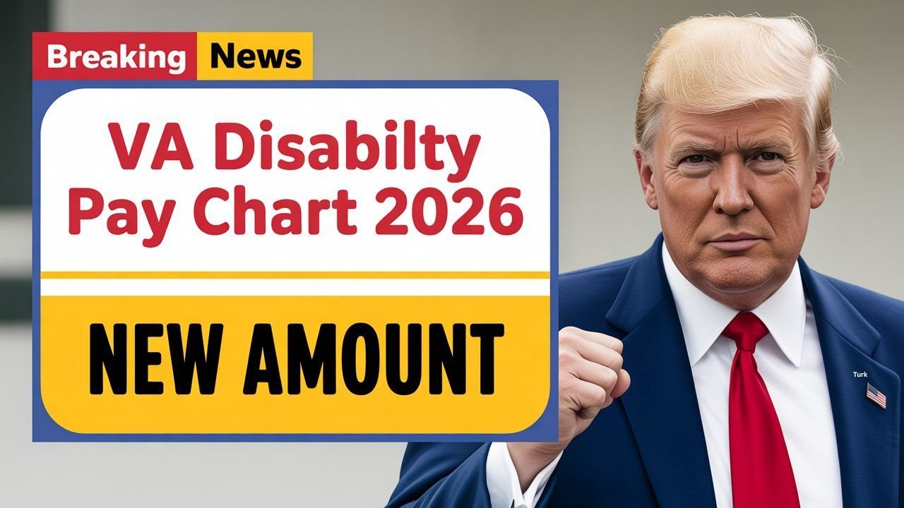 VA Disability Pay Chart 2026